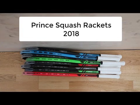 Prince Squash Rackets 2018 Review