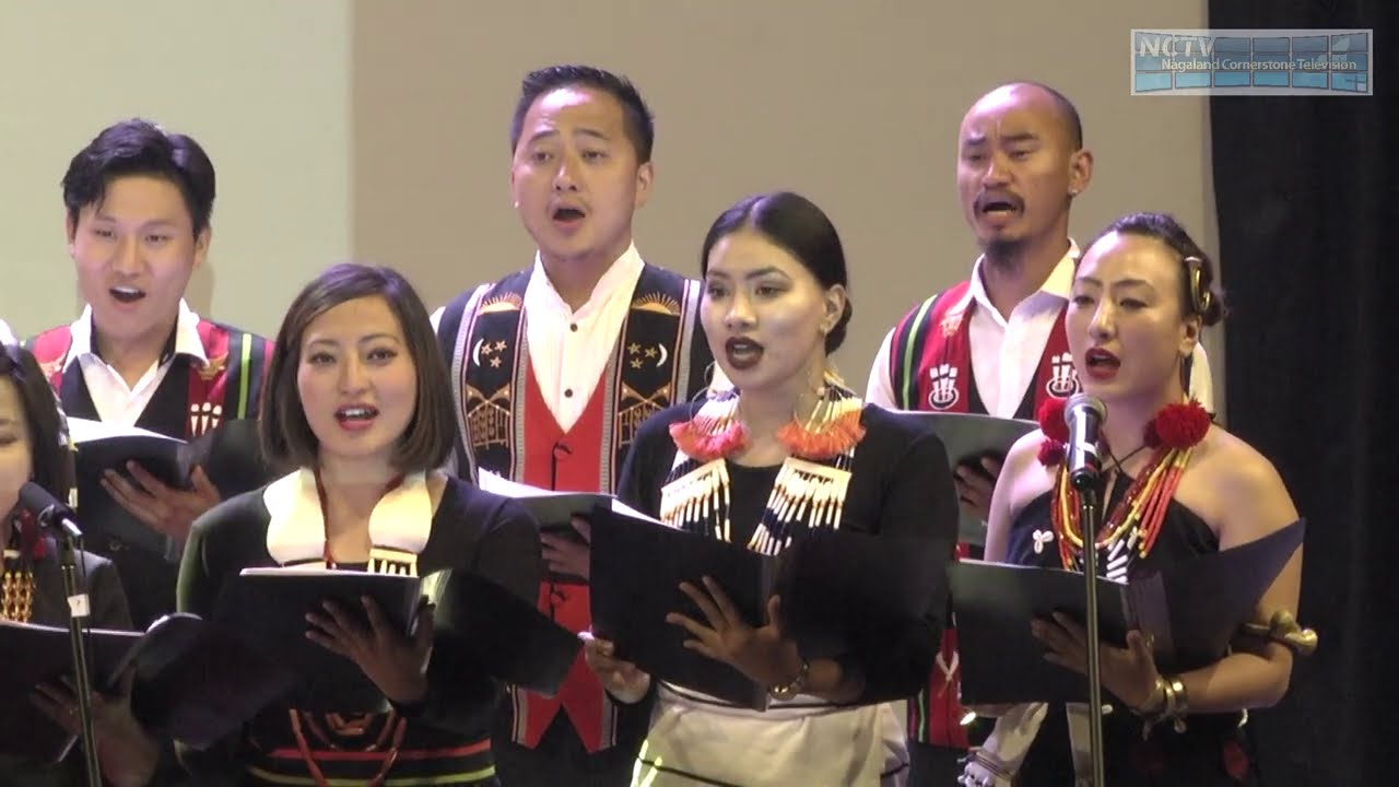 Naga Choir perform during Battle of Kohima Commemoration