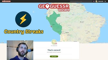 Het gloednieuwe "country streaks"-spel op Geoguessr