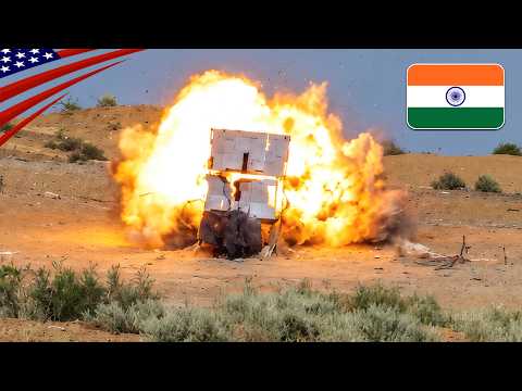 M777 Direct-Fire – Indian Soldiers Blast Targets at Close Range with 155mm Howitzers