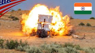 M777 Direct-Fire – Indian Soldiers Blast Targets at Close Range with 155mm Howitzers