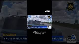 Missouri State Trooper Shot At During PIT Maneuver — Bullet Pierces The Window #shorts