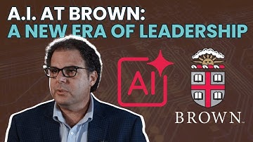 Brown University Names First AI Provost | Michael Littman on the Future of Artificial Intelligence