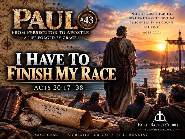 Paul 43 — Paul's farewell to the Ephesian elders