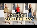 HOW TO STYLE SLOUCHY JEANS | MY FAVOURITE DENIM!