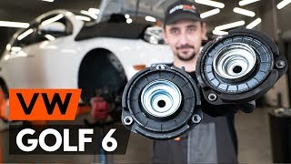 Hvordan skifte Støtdemperfeste på VW GOLF VI (5K1) - videoguide