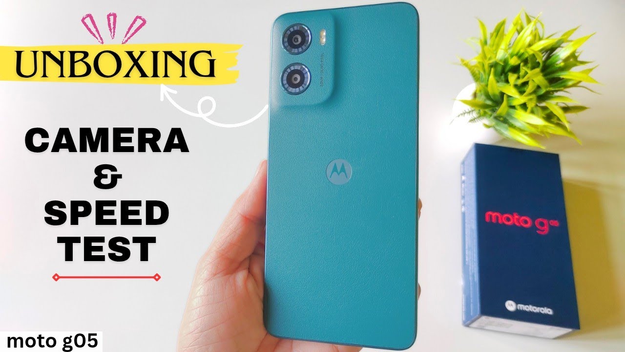 Moto g05 🔥 Unboxing, Setup, Camera, and Speed Test - YouTube