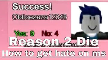 [Roblox]R2da - How to get hate on melee smash
