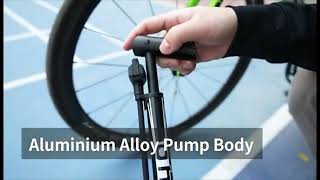 GIYO 2in1 Pompa Sepeda Duduk dan Tangan 120Psi Portable Bicycle Pump - Pompa sepeda gowes MTB Roadbike seli