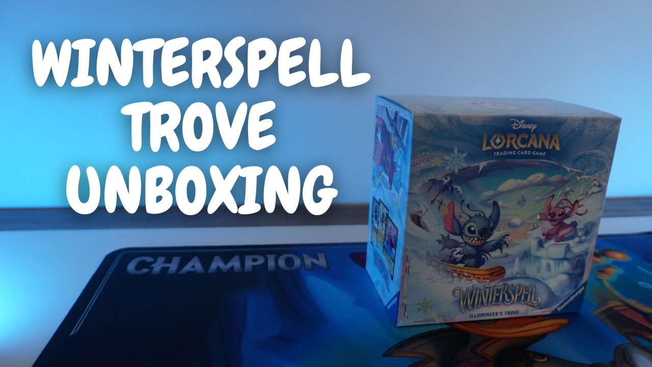 Winterspell Trove Opening! Disney Lorcana Set 11