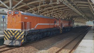 8728次試運轉列車後龍出站