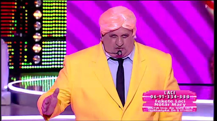 Fekete Laci - Nótár Mary: Barbie Girl - tv2.hu/anagyduett