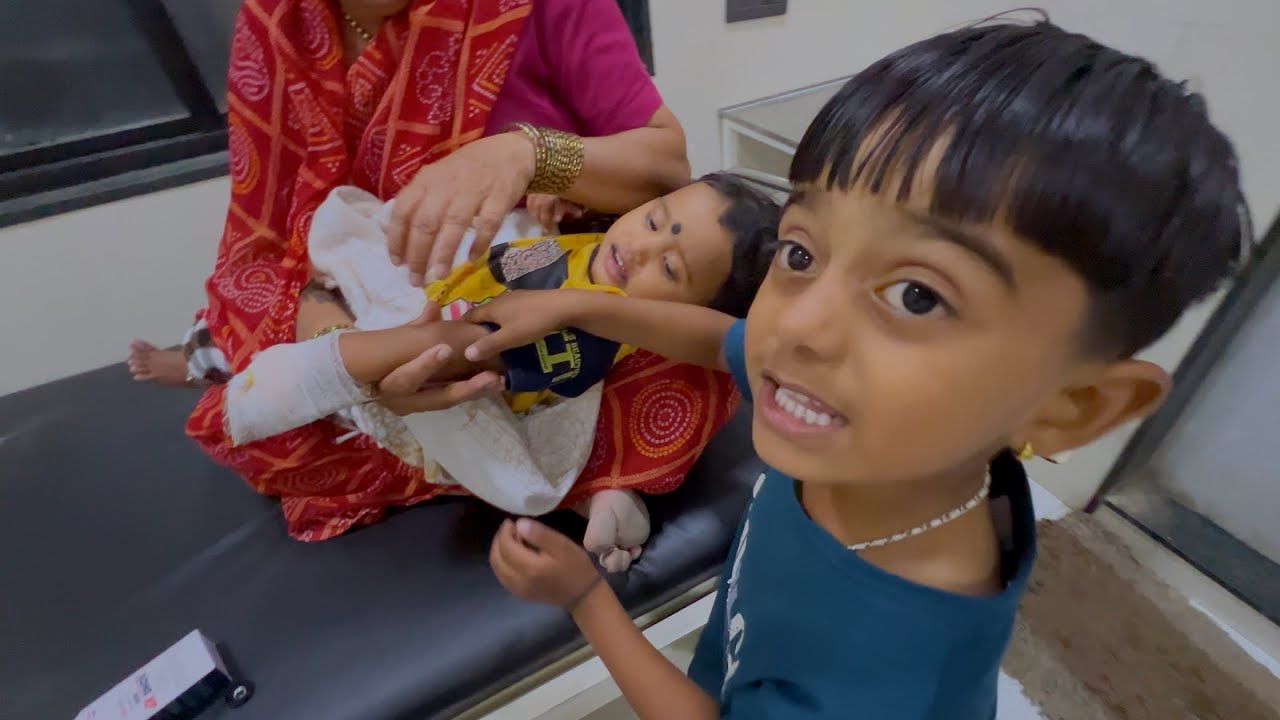 माऊली मुन्नीला भेटायला दवाखान्यात गेला 🫣#भांडण 