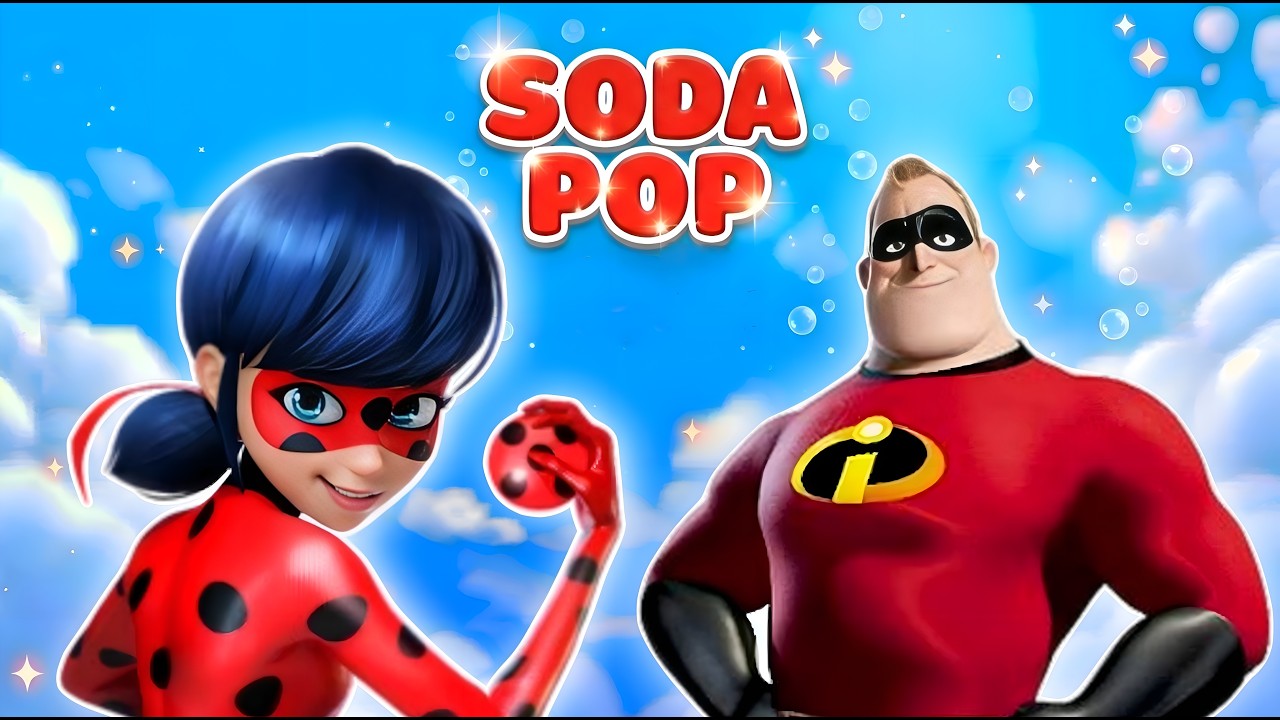 SAJA BOYS 🆚 BRAINROT 🆚 LADYBUG 🆚 INCREDIBLES x SODA POP 🎶 TILES HOP BATTLE #178