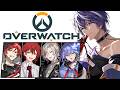 【Overwatch】フルパDEおば ちな俺は下手 w/ 二代目・赤 花咲みやび 水無世燐央 羽継烏有
