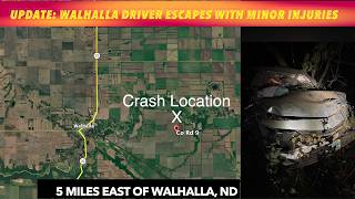 UPDATE: Walhalla Driver Escapes Major Crash With Minor Injuries, Wear Your Seatbelt!
WALHALLA, ND (iNewZ.TV) We have an update regarding a Saturday night crash near Walhalla, North Dakota. The driver survived a major crash with minor injuries. He was wearing his seatbelt. UPDATE: Walhalla Driver Escapes Major Crash With Minor Injuries, Wear Your Seatbelt!
