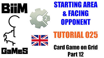 Construct 2/3 - Tutorial 025 - Card Game on Grid - Part 12 [ Starting Area & Facing Opponent ]