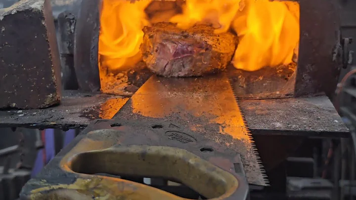 Cook steak in a blacksmithing forge?