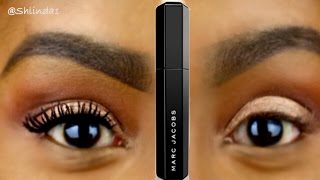 evig Mediate Indvandring Marc Jacobs Velvet Noir Major Volume Mascara Review/Demo | Shlinda1 -  YouTube