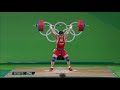 Tian Tao (85 kg) Clean & Jerk 217 kg - 2016 Summer Olympics