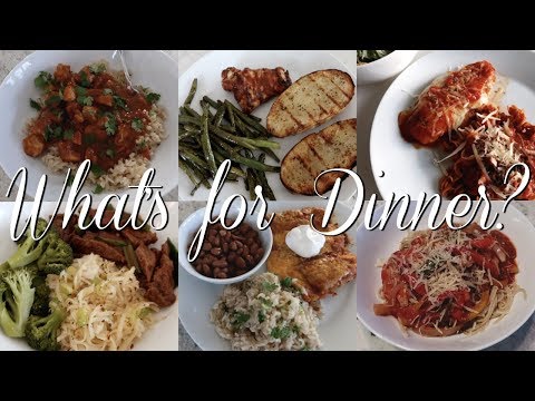 What I Made for Dinner This Week | 6 Healthy Delicious Dinners