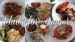 What I Made for Dinner This Week | 6 Healthy Delicious Dinners