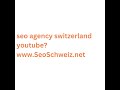 SeoSchweiz.net Seo youtube seo switzerland