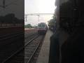 🚆 Udaipur City to Delhi Cantt Train at Kapasan Station | Amazing Train Crossing #Shorts