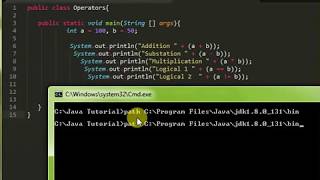 Java Tutorials - 5 -Operators In Java