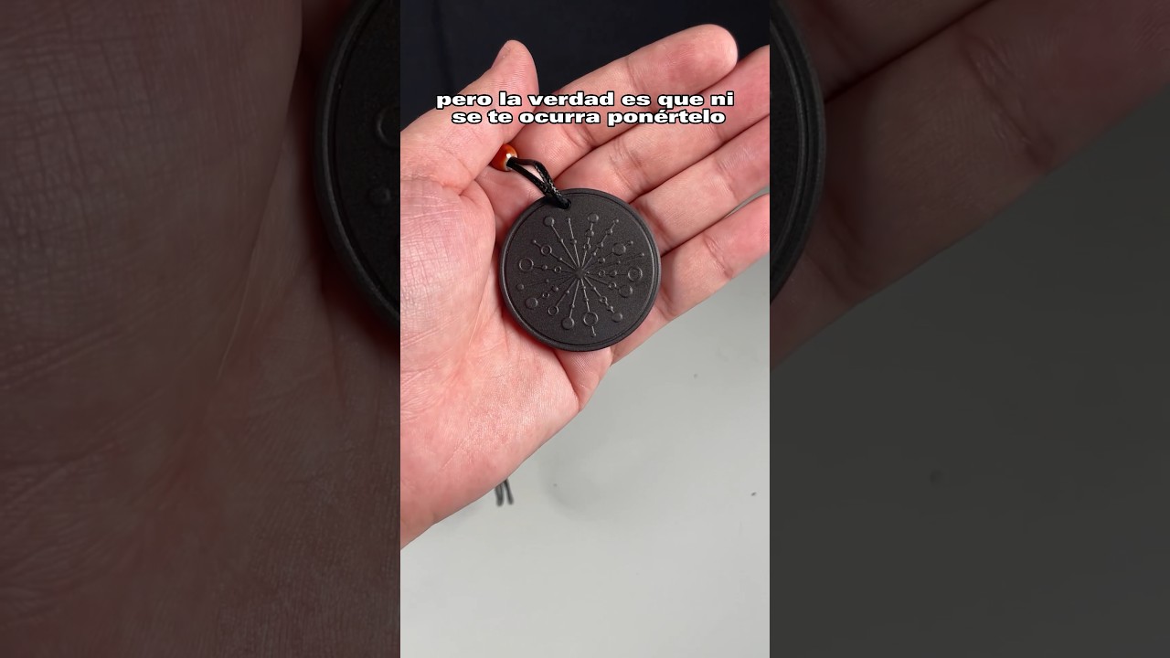 Colgante ☢️radioactivo ☢️ es seguro? #ciencia #qu&iacute;mica #experimento