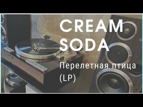 Слушаем "Cream Soda - Перелетная птица" на виниле (LP)