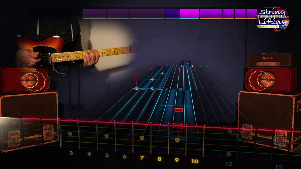 Guitar Lesson Shifting 101 with Rocksmith - YouTube
