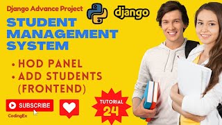 Add Student (Frontend) | Student Management System in Django | Python Tutorial