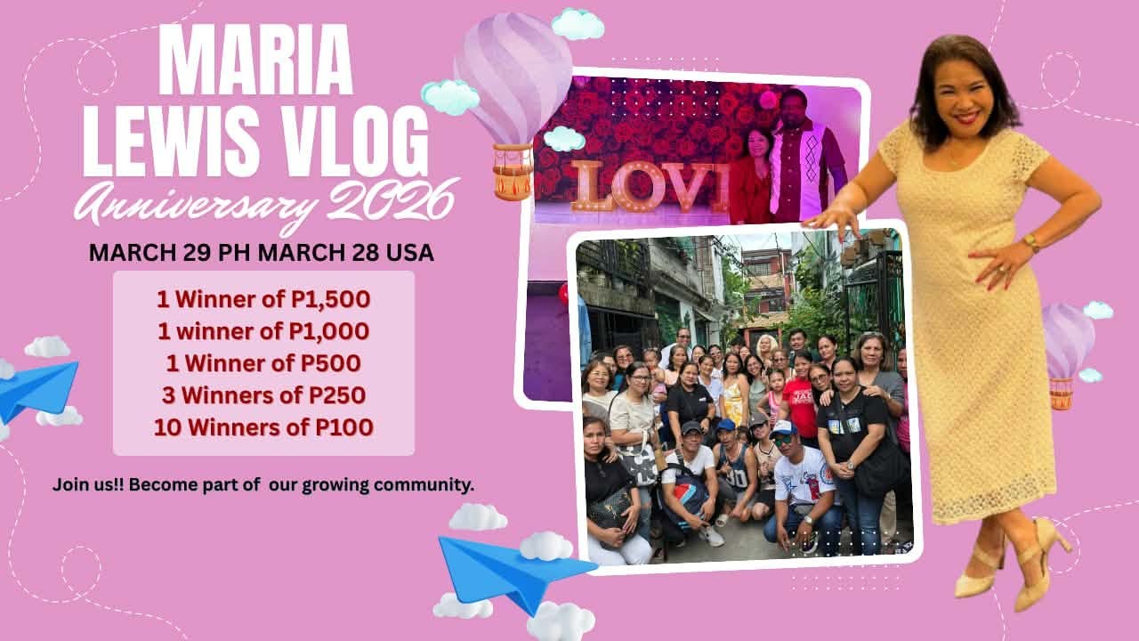 Maria Lewis 4 yes Facebook page Anniversary