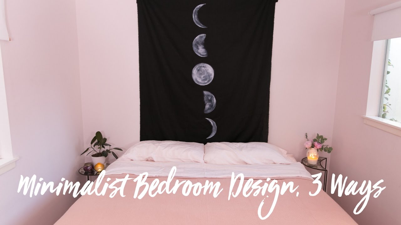  Minimalist  Bedroom Design  3 Ways YouTube