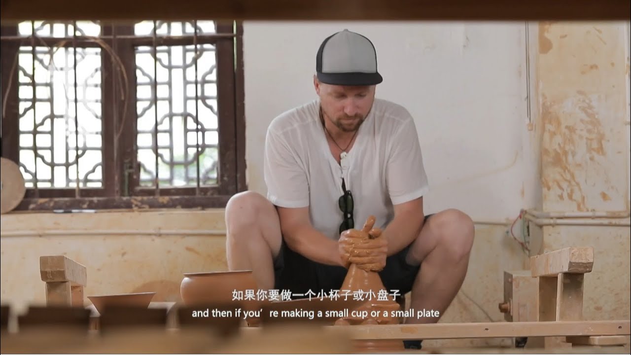 My Chinese Working Day 17 Be a Blue and White Porcelain Maker for