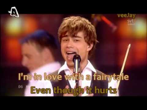 Alexander Rybak Fairytale (Eurovision 2009 winner) karaoke by veeJay