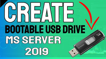 How To Create A Bootable Windows Server 2019 USB  Media Flash Drive Stick Using Rufus
