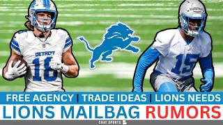 Detroit Lions Mailbag Rumors: Lions Should Trade For CB? Tyleik Williams RISE?