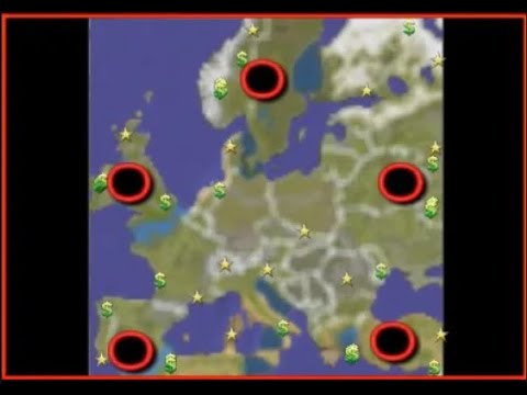 Command and Conquer Generals Zero Hour Online FFA on Map of Europe - 80