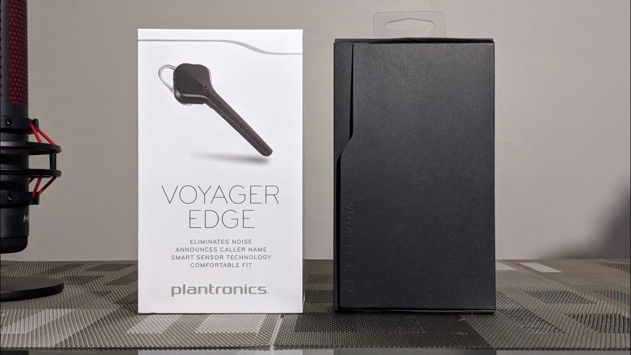 Plantronics Bluetooth Headset Voyager Edge Wireless Bluetooth Ohrhörer Frustration Free Verpackung 