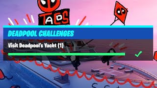 Visit Deadpool's Yacht (1) - Fortnite Deadpool Challenges