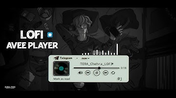 Lofi Avee Player Template Download || Aveeplayer Editing || Audio Playback lofi