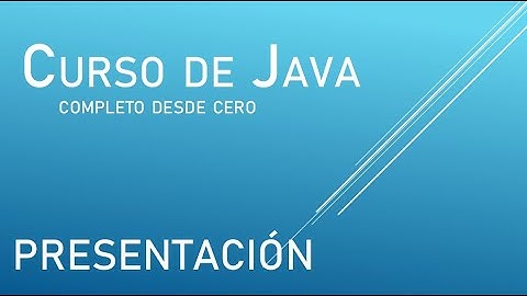 Curso de Java Completo 2020 (Desde cero hasta avanzado) | Samuel BMK