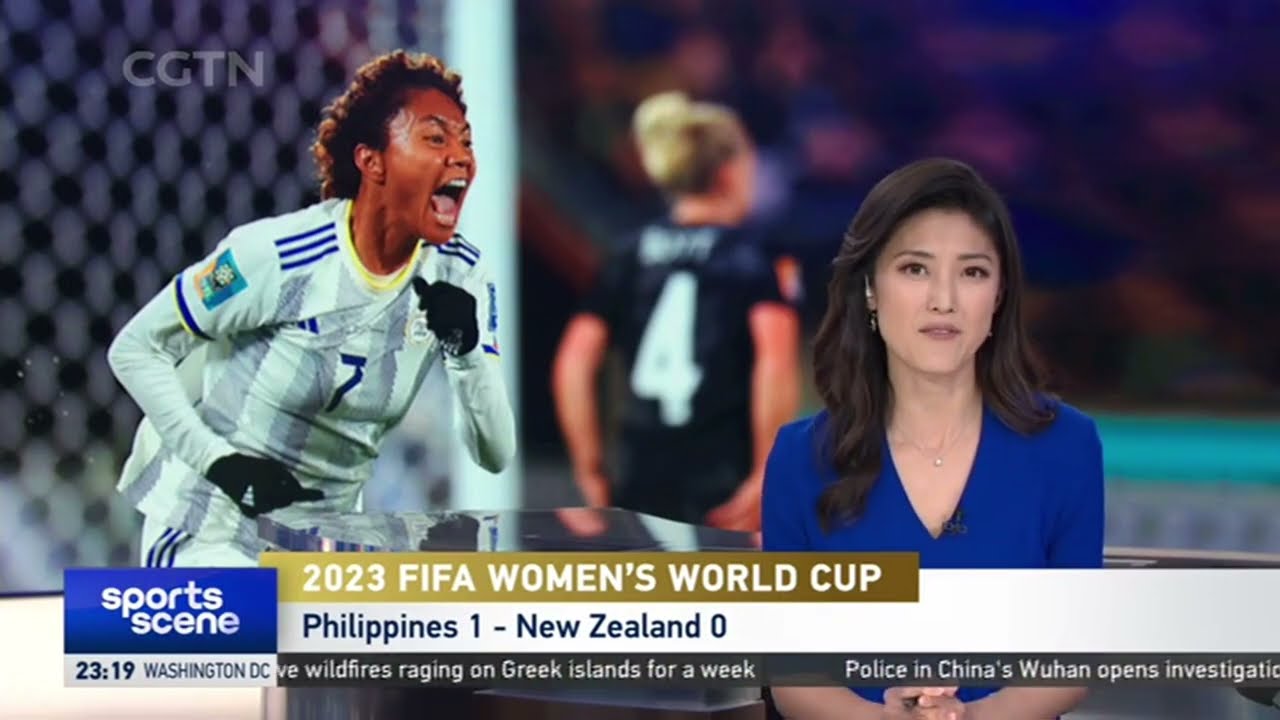 FIFA Women's World Cup: Philippines 1-0 New Zealand｜Bolden heads in 1st-ever goal at event for 🇵🇭