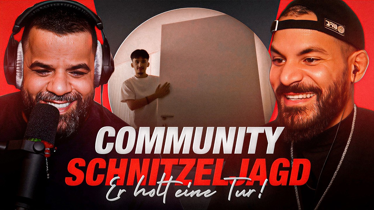 WAS MACHT ER MIT DER TÜR 🤣 COMMUNITY SCHNITZELJAGD MIT ALI 🔥