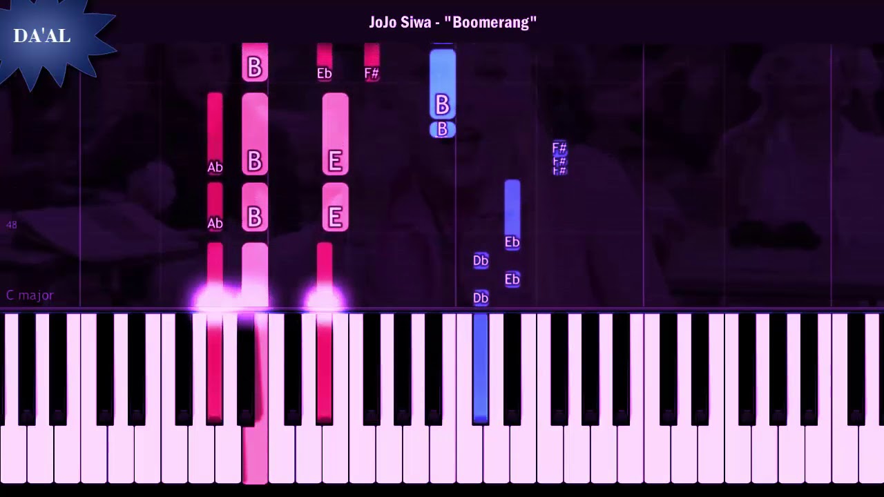Boomerang Jojo Siwa Piano New YouTube