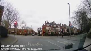 cyclist cycle through red light