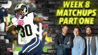 Week 8 Matchups Part One - The Fantasy Footballers
