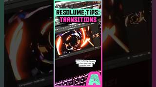 Transitions in Resolume #resolume #tutorial #vj